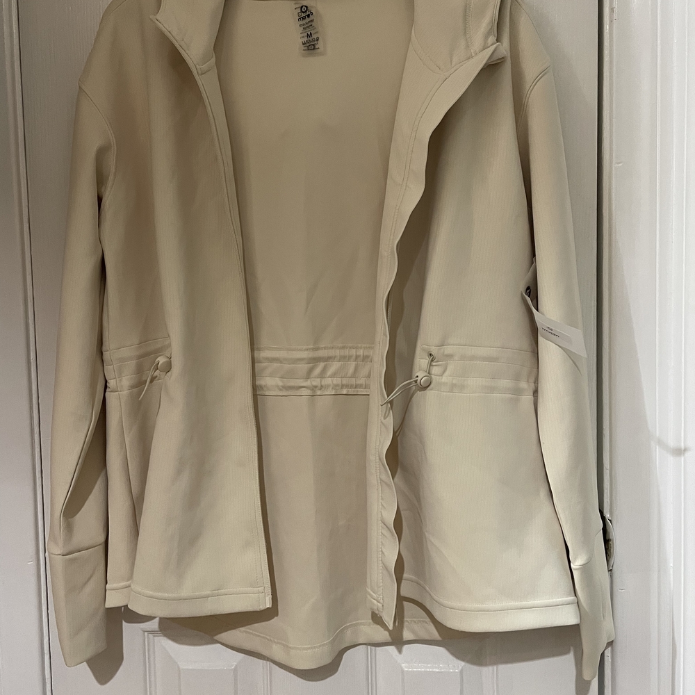 Mono B Women's Cream Trench Coat